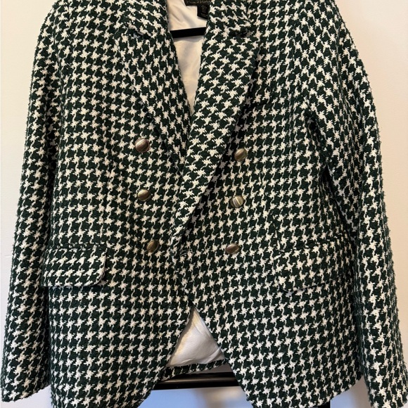 HOUSE OF HARLOW 1960 TWEED BLAZER SZ L - Picture 3 of 11